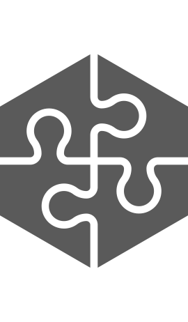Graphic showing a puzzle